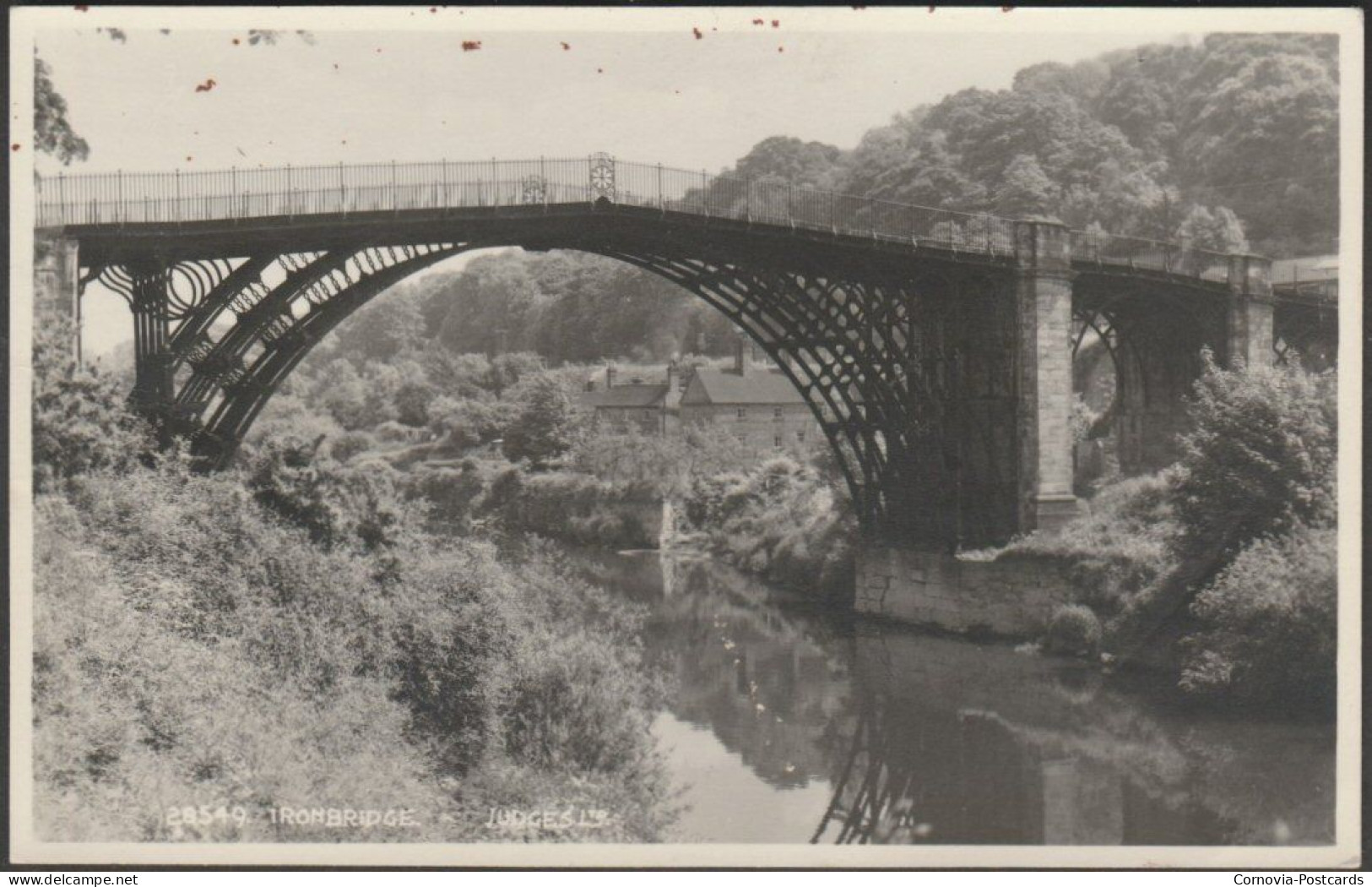 Ironbridge, Shropshire, 1961 - Judges RP Postcard - Shropshire