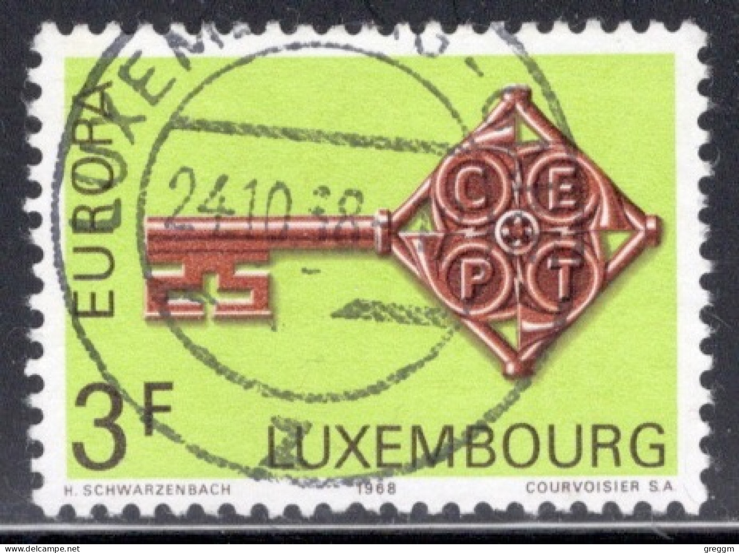 Luxembourg 1968 Single Stamp For Europa In Fine Used - Gebraucht