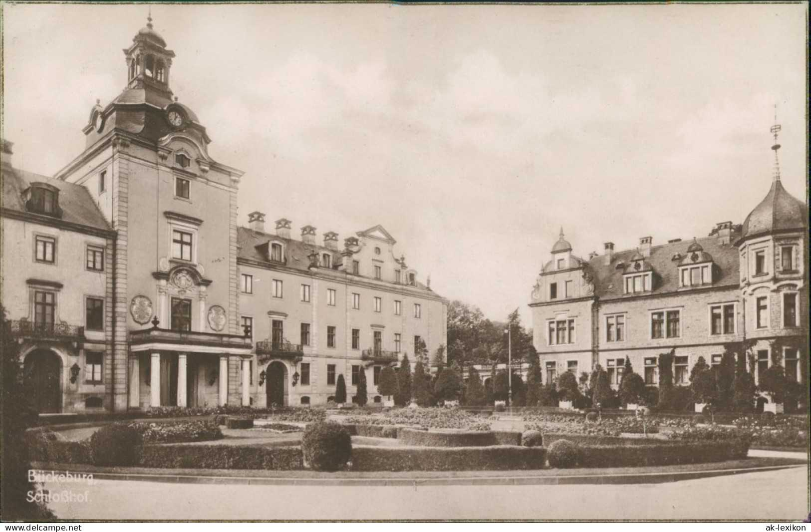 Bückeburg Fürstliches Schloss Außenansicht, Castle Postcard 1924 - Bueckeburg