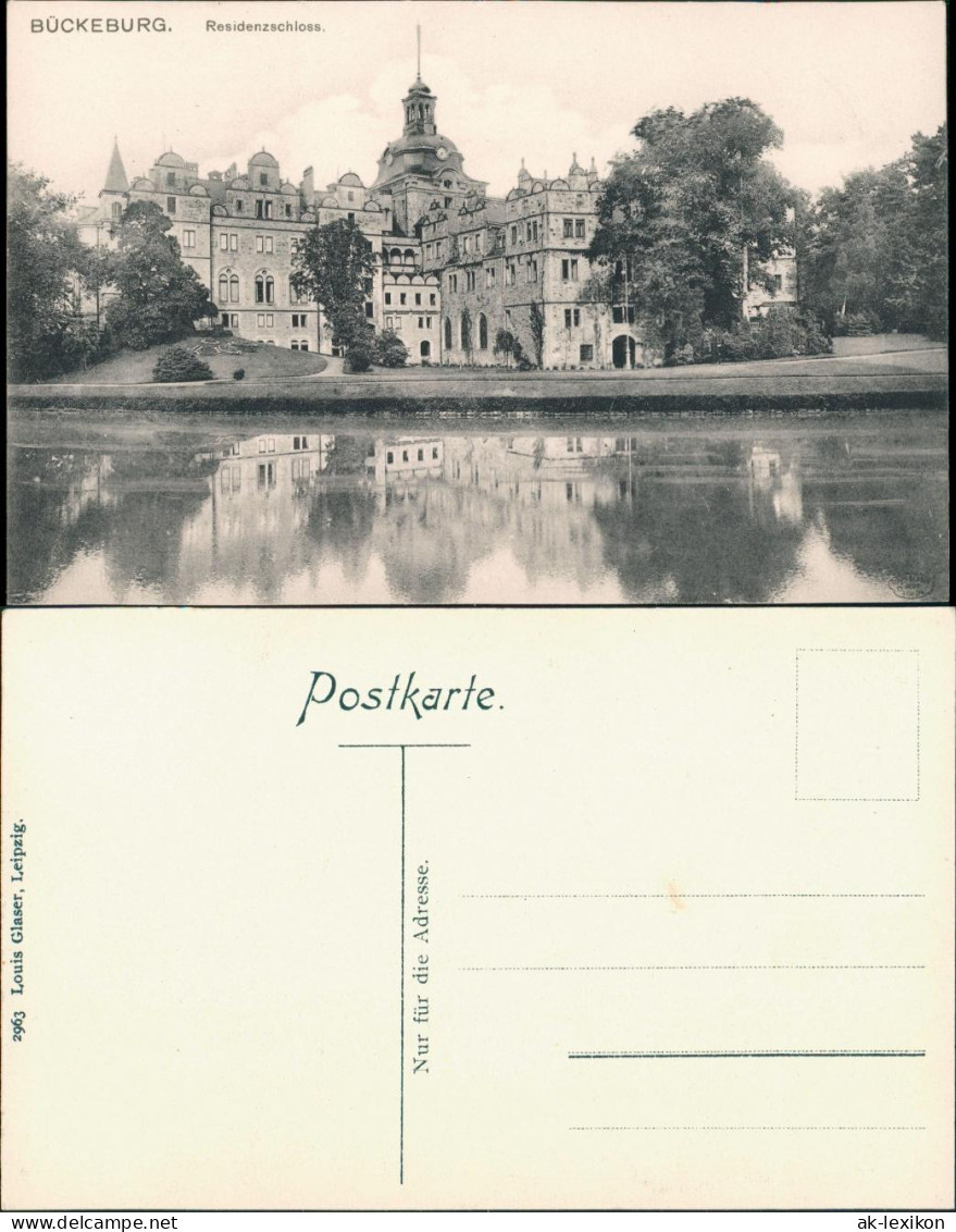 Bückeburg Fürstliches Schloss Residenzschloss Außenansicht (Castle) 1905 - Bückeburg