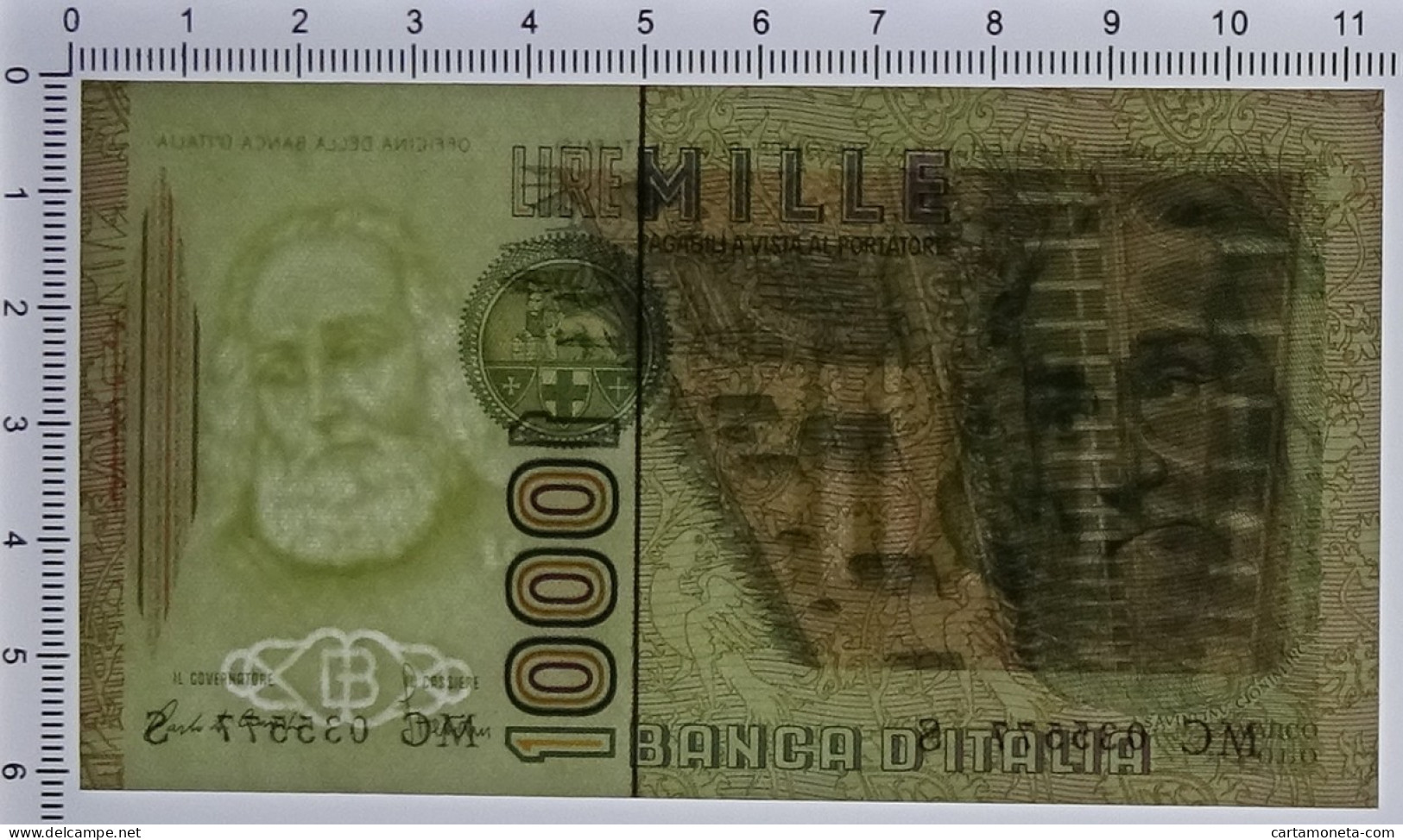 1000 LIRE MARCO POLO LETTERA C 14/03/1984 FDS - Autres & Non Classés