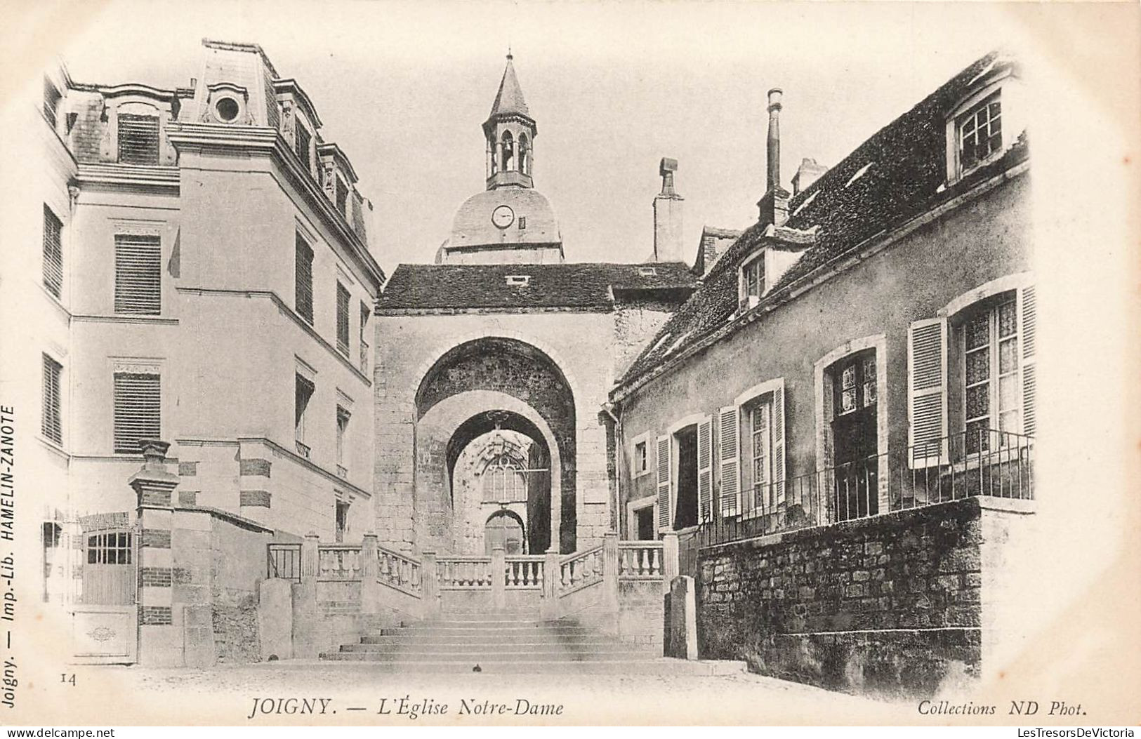 FRANCE - Joigny - L'église Notre-Dame - Carte Postale Ancienne - Joigny