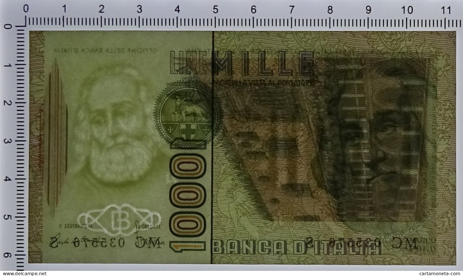 1000 LIRE MARCO POLO LETTERA C 14/03/1984 FDS - Autres & Non Classés