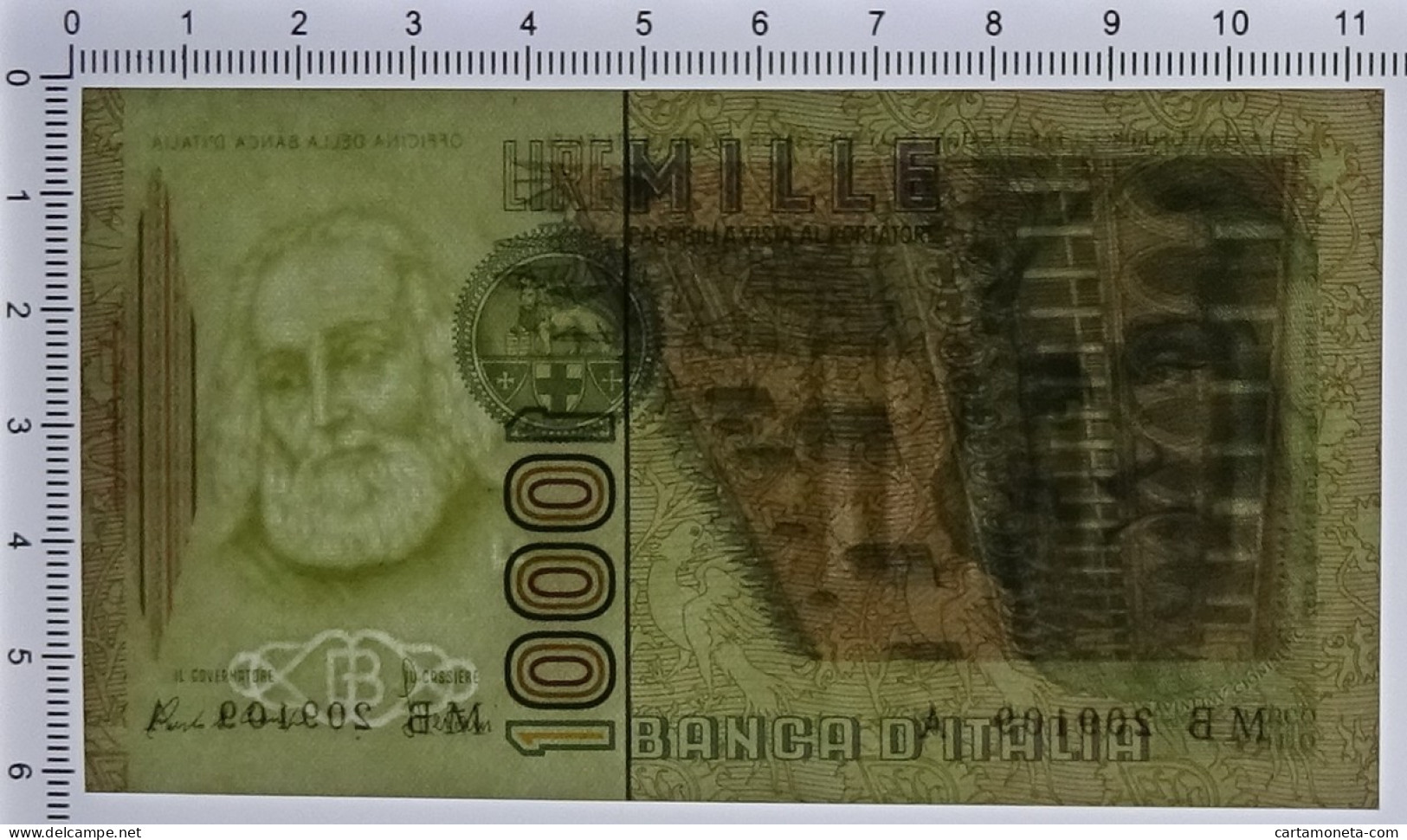 1000 LIRE MARCO POLO LETTERA B 02/05/1983 FDS - Other & Unclassified