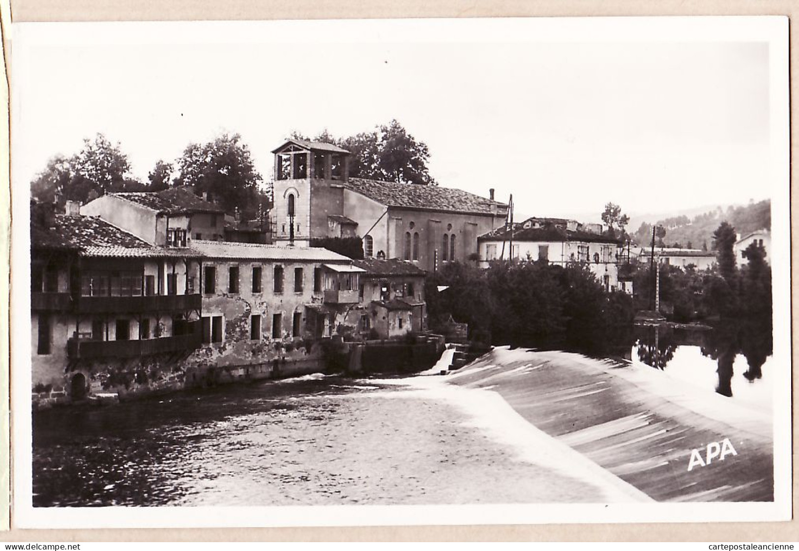 17689 / ROQUECOURBE Tarn La Promenade Du PONTET Et Le Pont Sur L'AGOUT 1920s-Bromure APA-POUX 12 - Roquecourbe