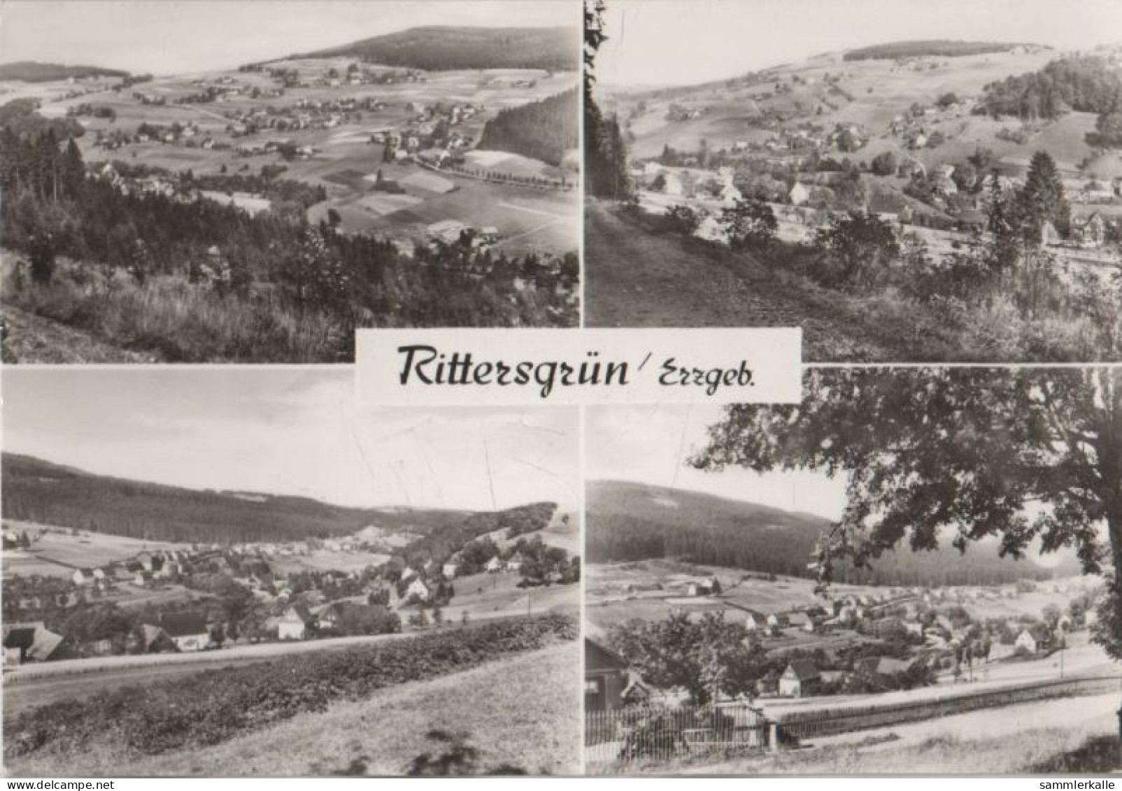 81233 - Rittersgrün - 4 Teilbilder - 1979 - Breitenbrunn