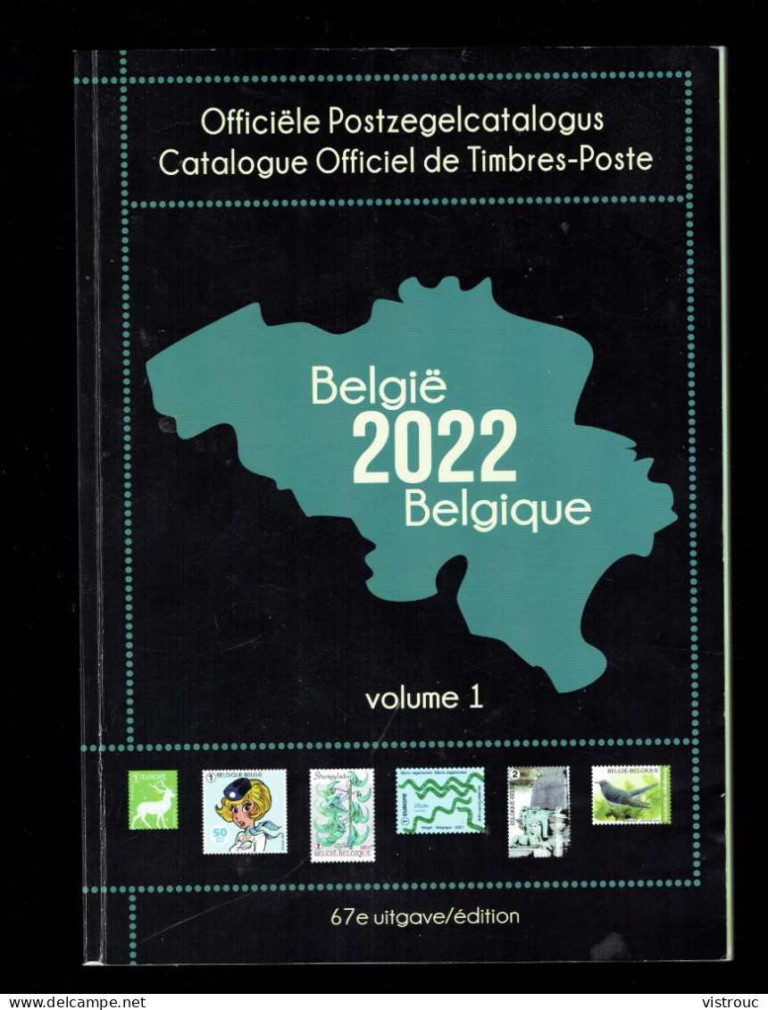 Catalogue Officiel C.O.B. (FR) 2022 - Volume 1: Timbres De Belgique. - Belgique