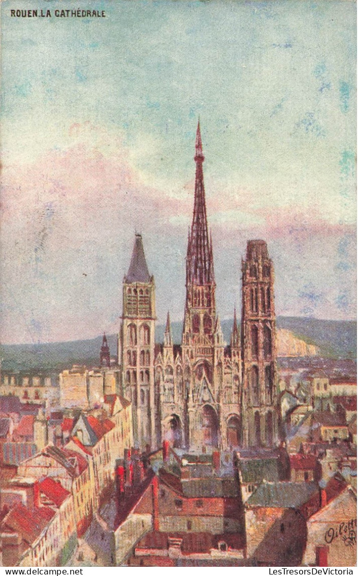 FRANCE - Rouen - La Cathédrale - Carte Postale Ancienne - Rouen