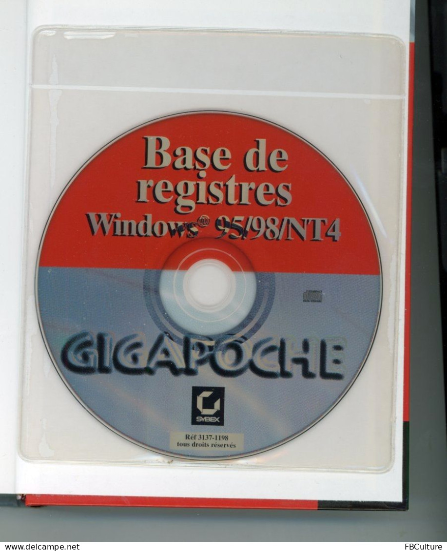 La Base De Registres Windows 95, Windows 98 Et Nt 4, Cd-Rom, Sybex, 1998 - Informatique