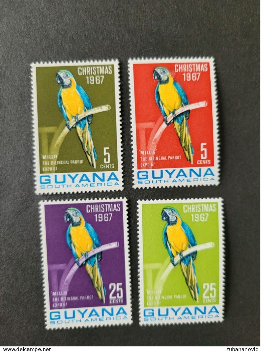 Guyana 1967 Parrot - Papagayos