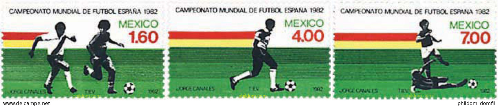 725038 HINGED MEXICO 1982 COPA DEL MUNDO DE FUTBOL. ESPAÑA-82 - Mexico