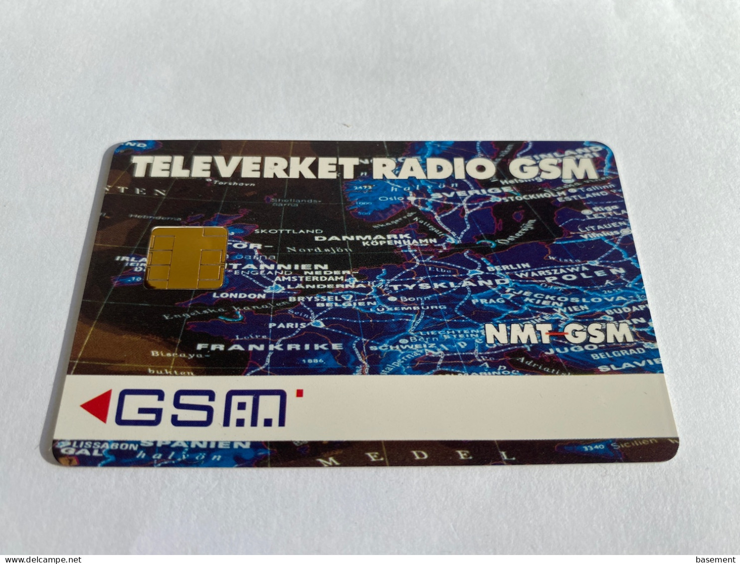17:722 - Sweden Televerket Radio GSM Early Card - Suecia
