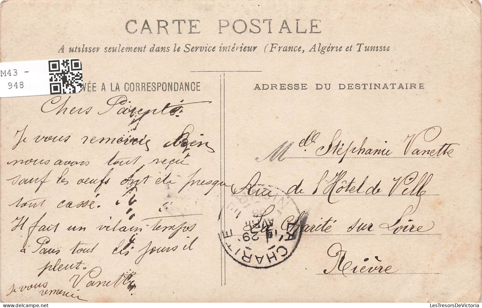 PEINTURES & TABLEAUX - Bergère - Troupeau De Moutons - Carte Postale Ancienne - Peintures & Tableaux
