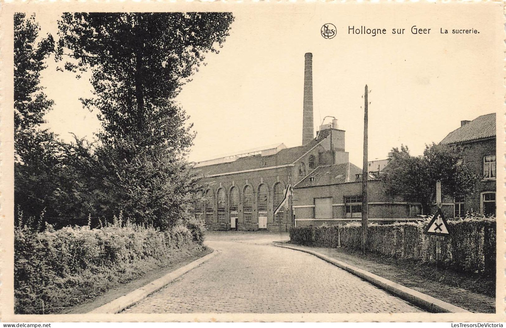 BELGIQUE - Hollogne Sur Geer - Vue Générale à L'extérieur De La Sucrerie - Carte Postale Ancienne - Geer