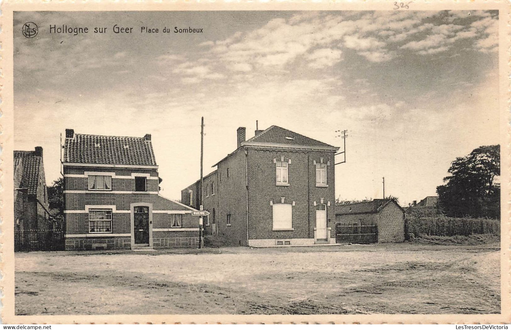 BELGIQUE - Hollogne Sur Geer - Vue Générale De La Place Du Sombeux - Carte Postale Ancienne - Geer