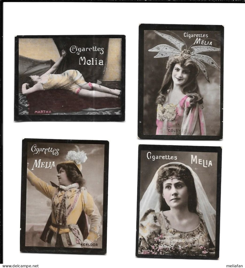 1158A - CARTES MELIA TIRAGE H6 - COLBY - MARTHA - KERLOOR - Melia