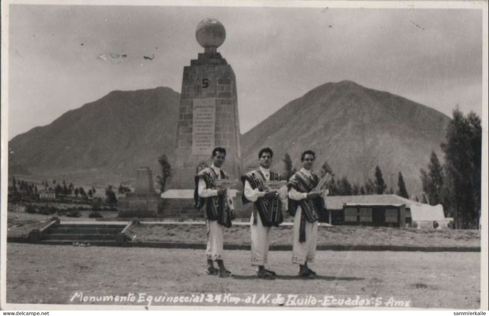 85564 - Quito - Monumento Equinoccial - Ca. 1960 - Ecuador