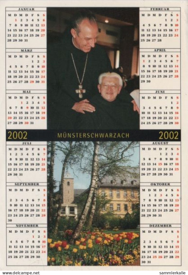 9001387 - Schwarzach-Münsterschwarzach - Kalender 2002 - Kitzingen