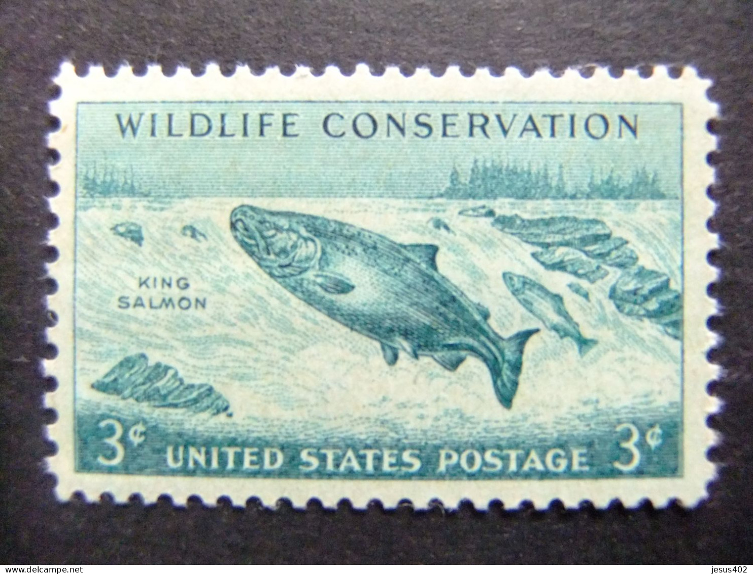 ESTADOS UNIDOS / ETATS-UNIS D'AMERIQUE 1955 / FAUNA SALVAJE YVERT 612 A ** MNH - Ongebruikt