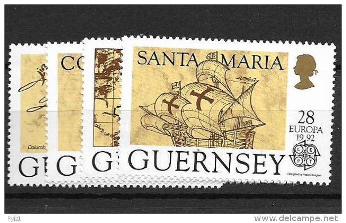 1992 MNH Cept Guernsey - 1992