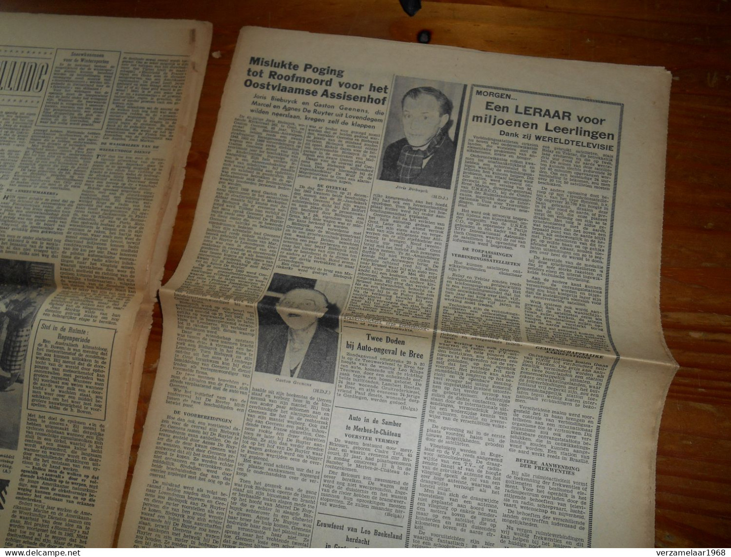 De Moord op : PRESIDENT KENNEDY , origenele krantknipsels uit : 1963 -- ( ismo 21 )