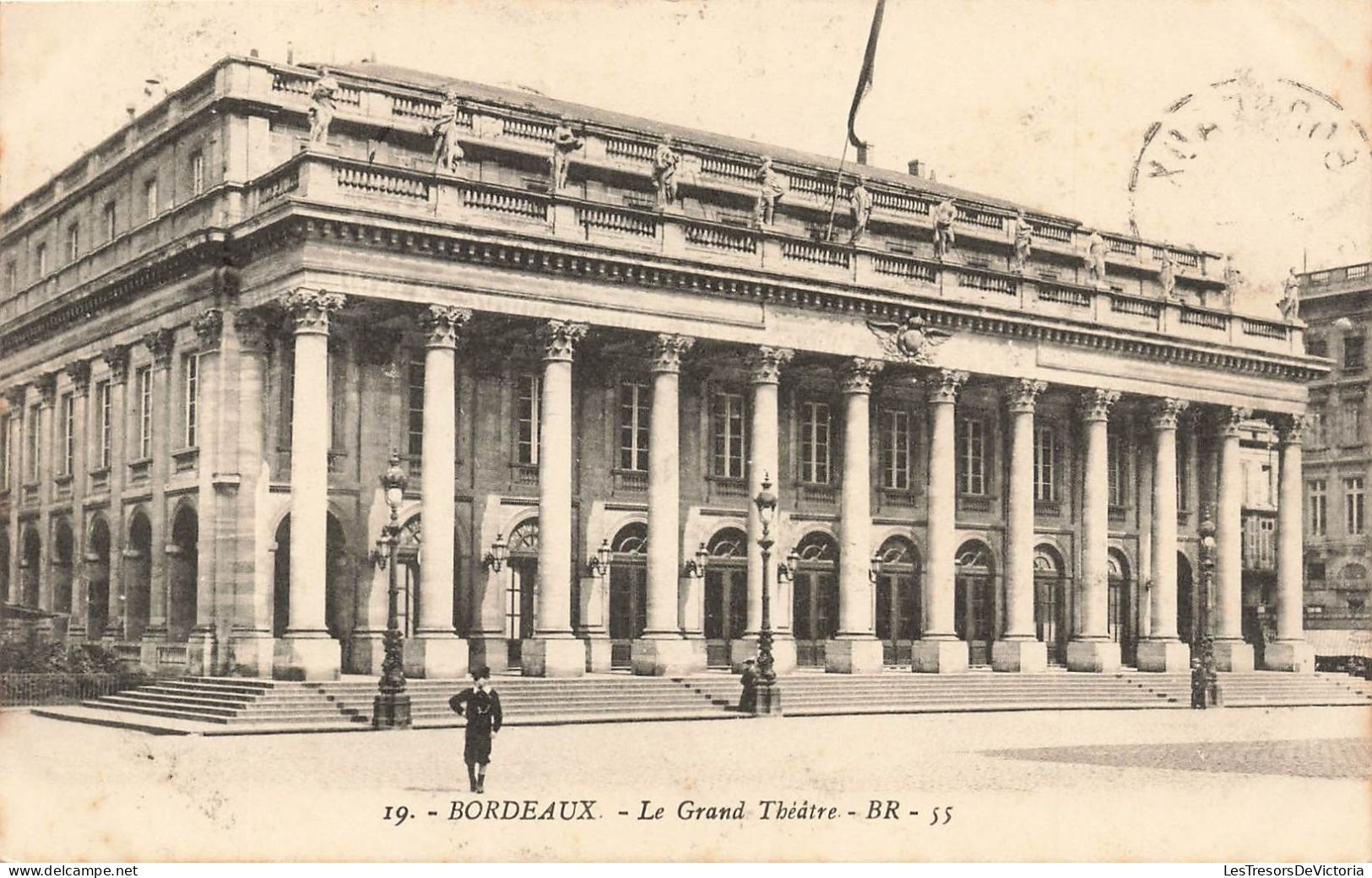 FRANCE - Bordeaux - Le Grand Théâtre - BR - 55 - Carte Postale Ancienne - Bordeaux