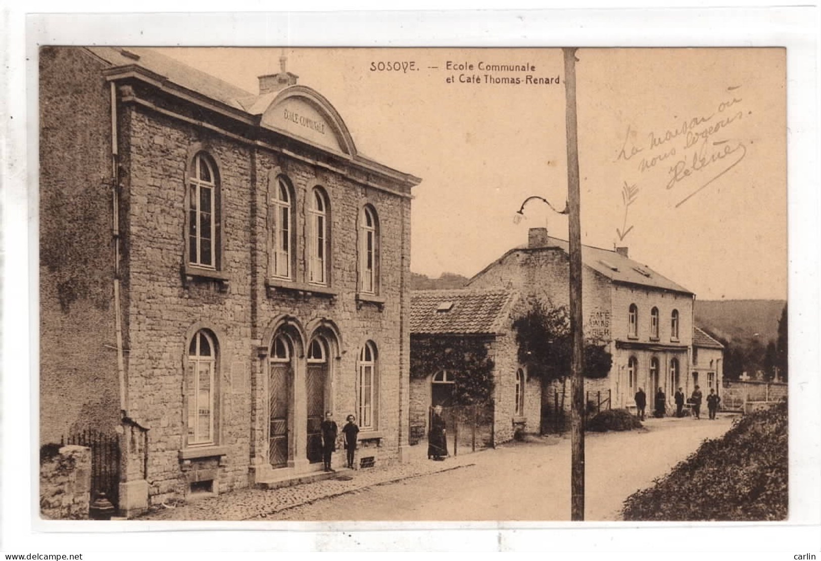 Sosoye Ecole Communale Et Café Thomas-Renard - Anhée