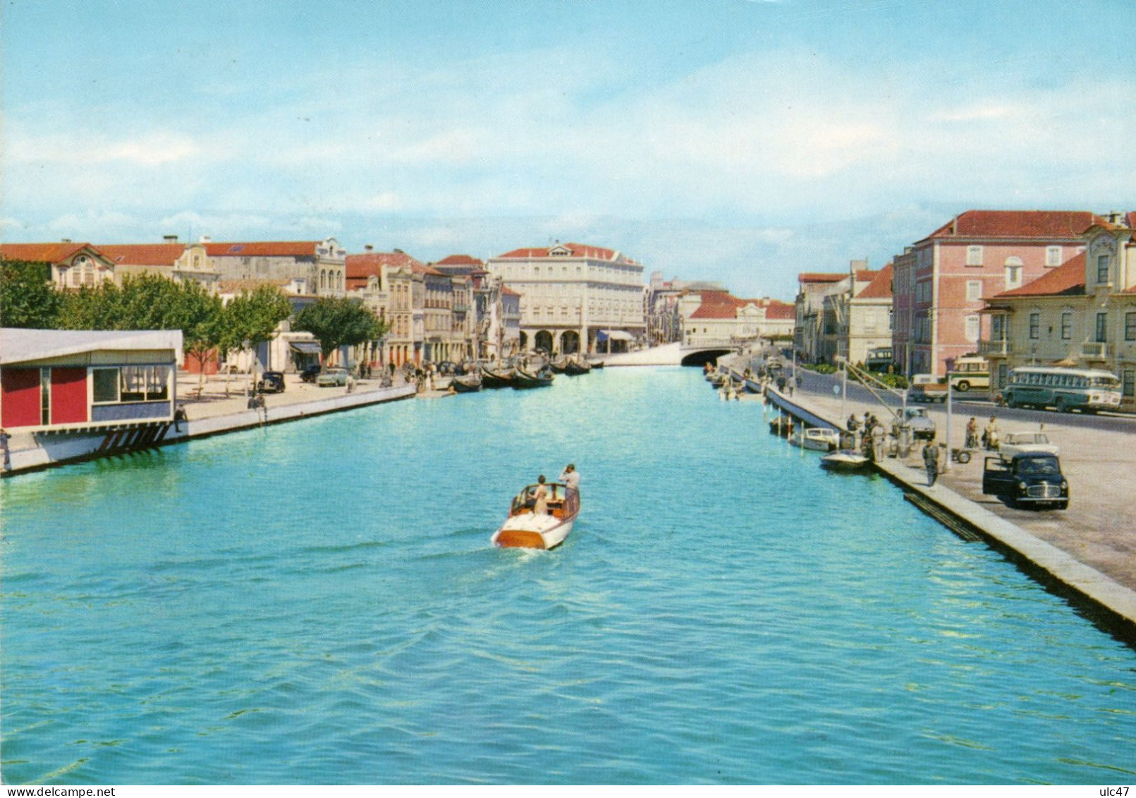 - AVEIRO. - Canal Central Da Ria. - Scan Verso - - Aveiro