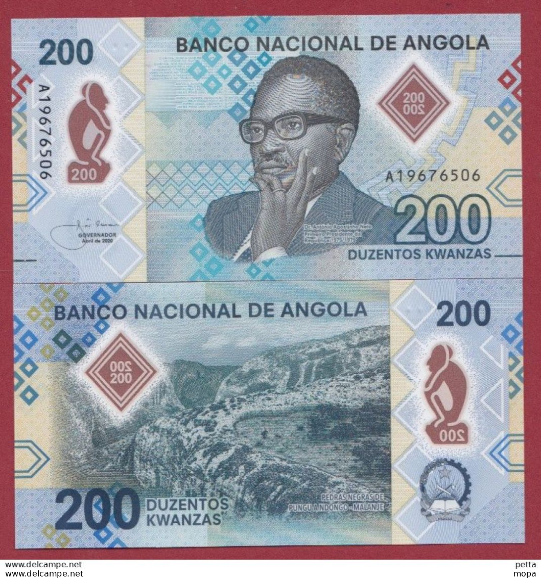 Angola 200 Kwanzas ---UNC--(128) - Angola