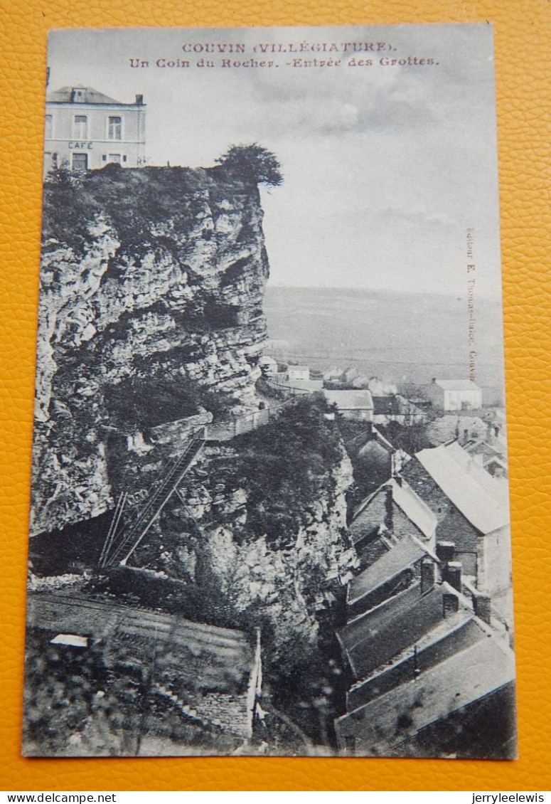 COUVIN  -   Un Coin Du Rocher - Entrée Des Grottes - Couvin