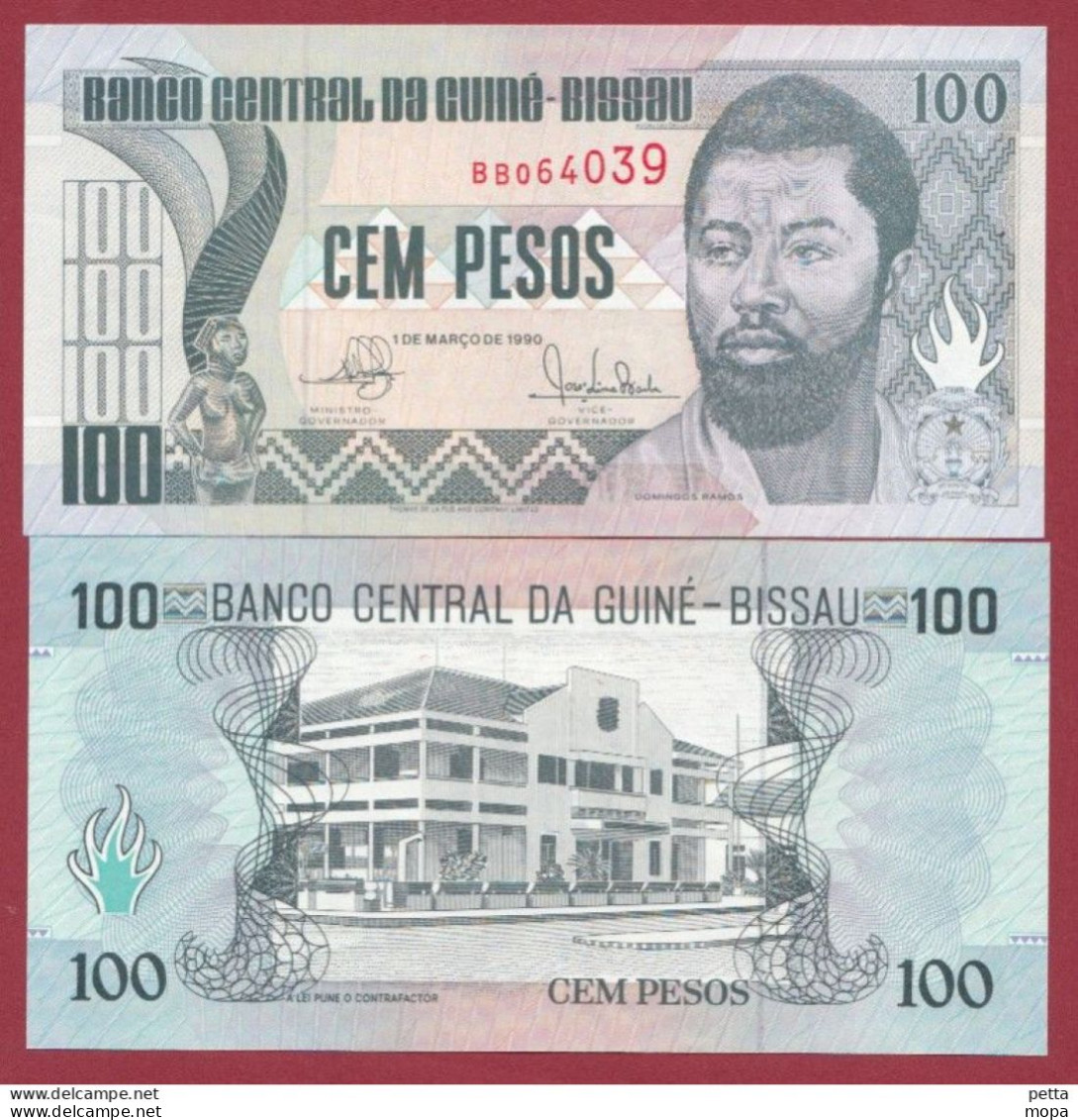 Guinéa-Bissau--100 Pesos --1990--UNC--(131) - Guinee-Bissau