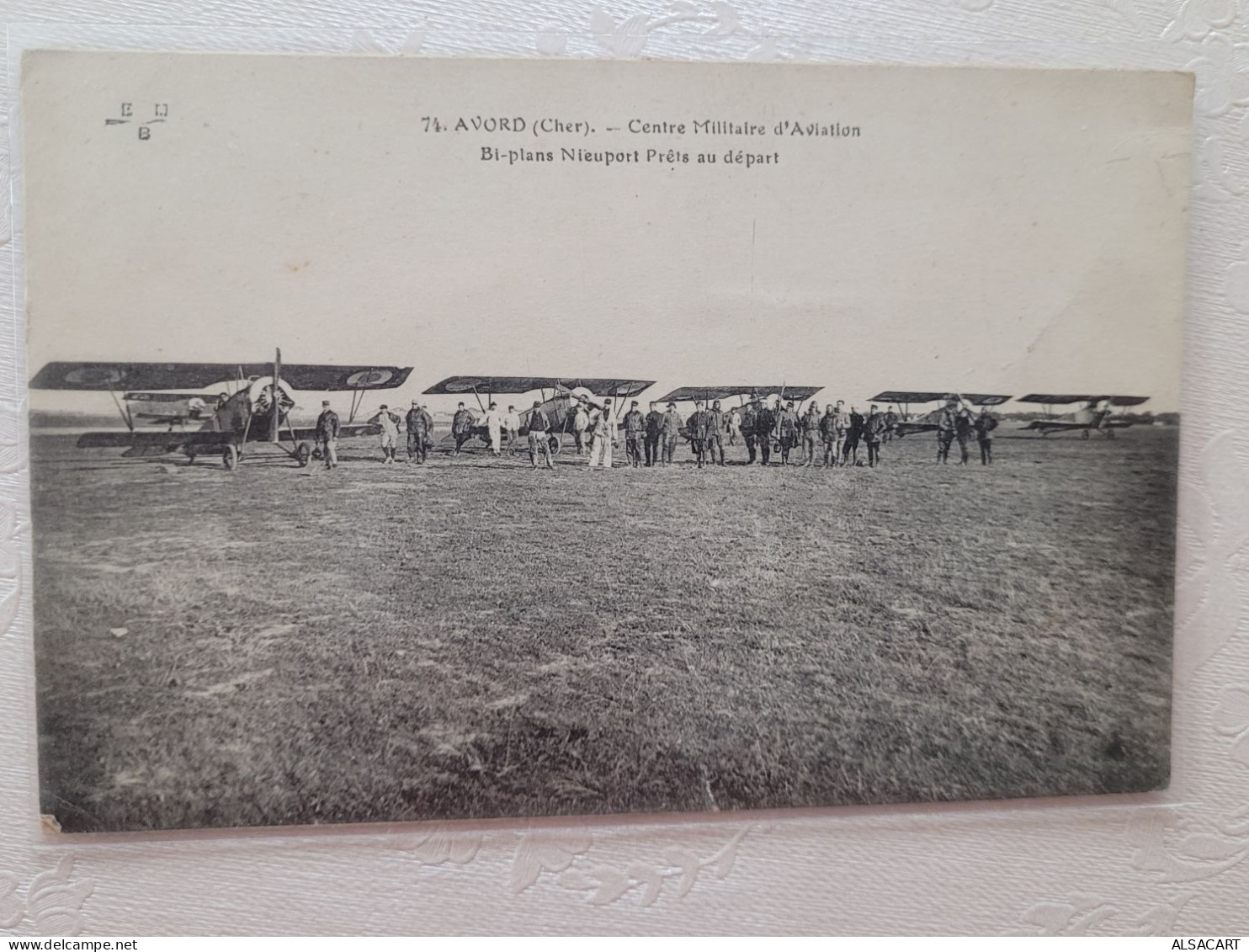 Camp D'avord ,  Bi- Plans Nieuport - Avord