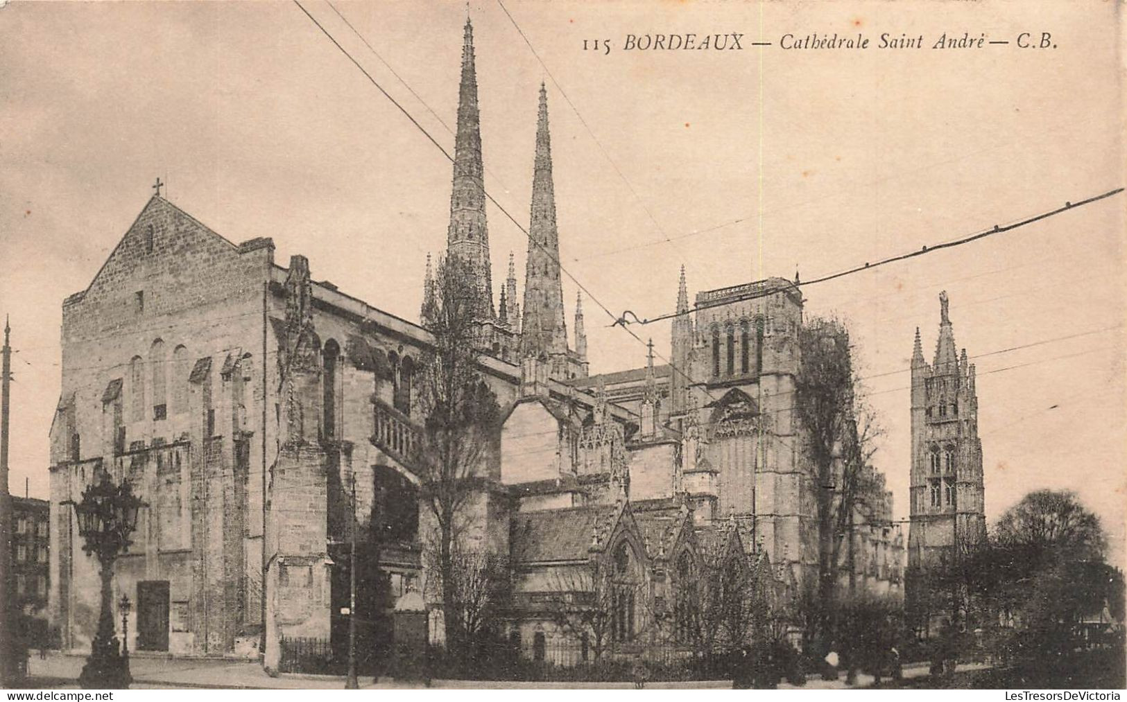 FRANCE - Bordeaux - Cathédrale Saint André - CB - Carte Postale Ancienne - Bordeaux