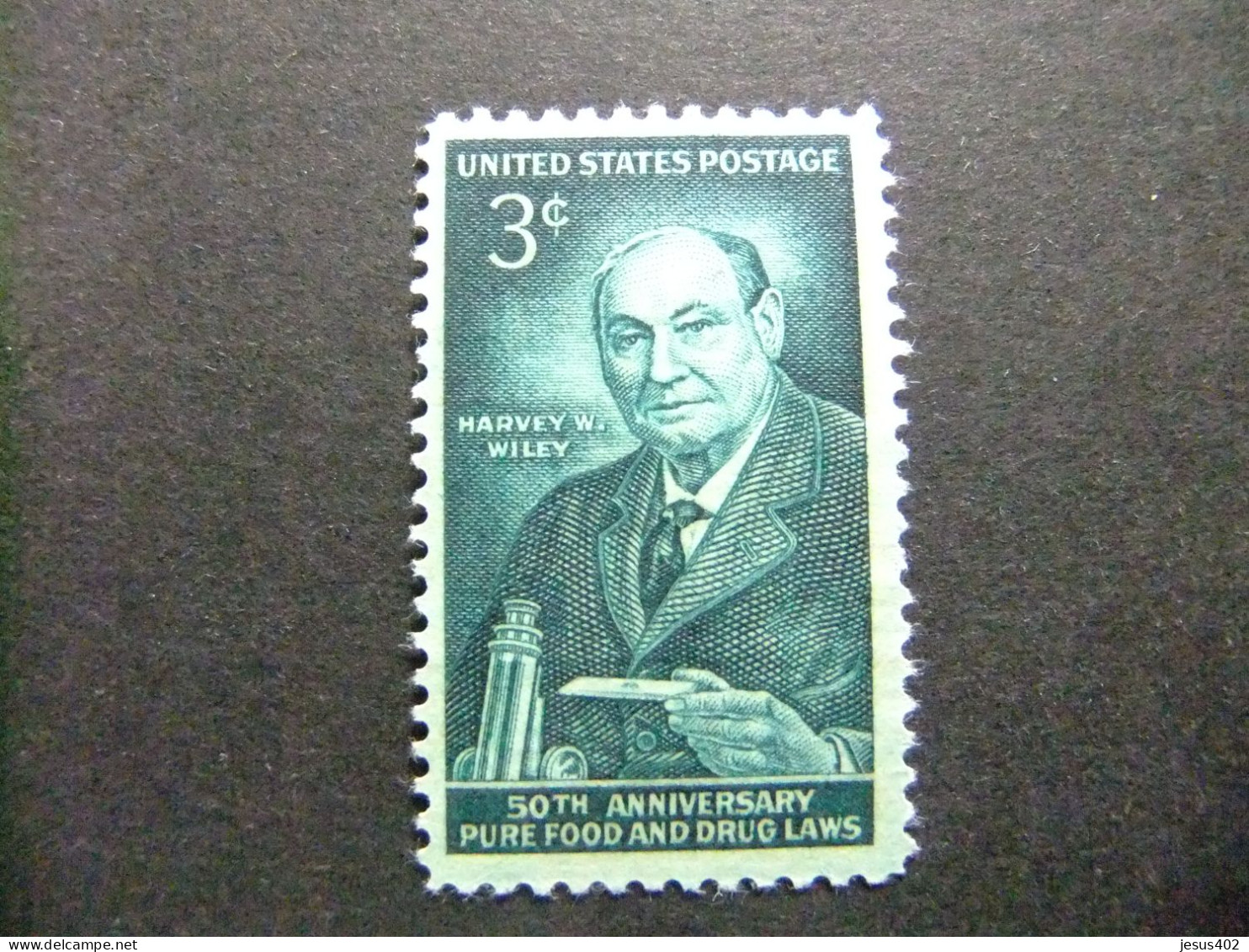 ESTADOS UNIDOS / ETATS-UNIS D'AMERIQUE 1955 / DOCTOR HARVEY W. WILEY YVERT 617 ** MNH - Ongebruikt