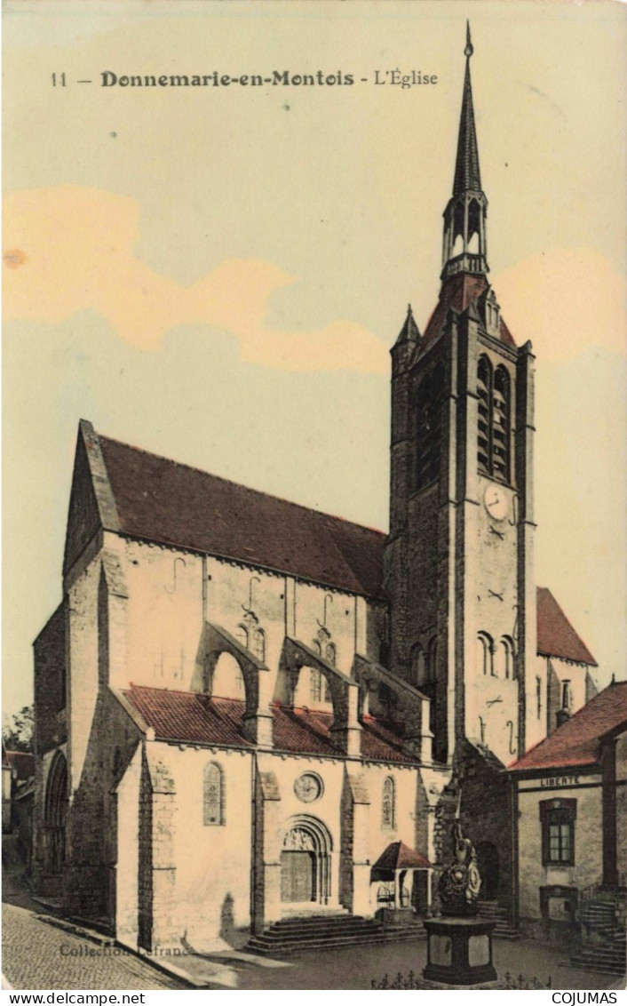 77 - DONNEMARIE EN MONTOIS _S26864_ L'Eglise - CPSM 14x9 Cm - Donnemarie Dontilly