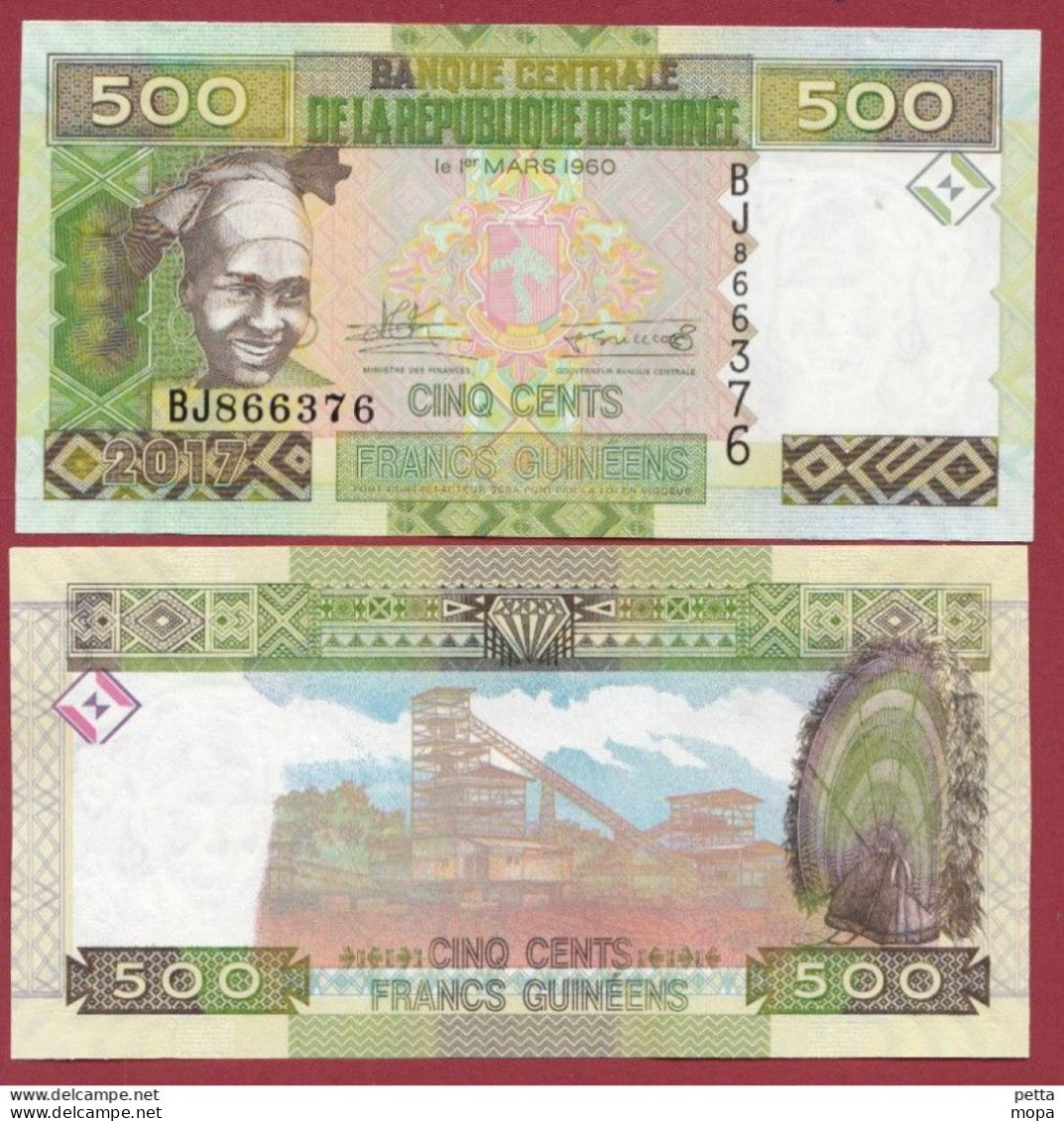 Guinée--500 Francs --1960--UNC--(134) - Guinee