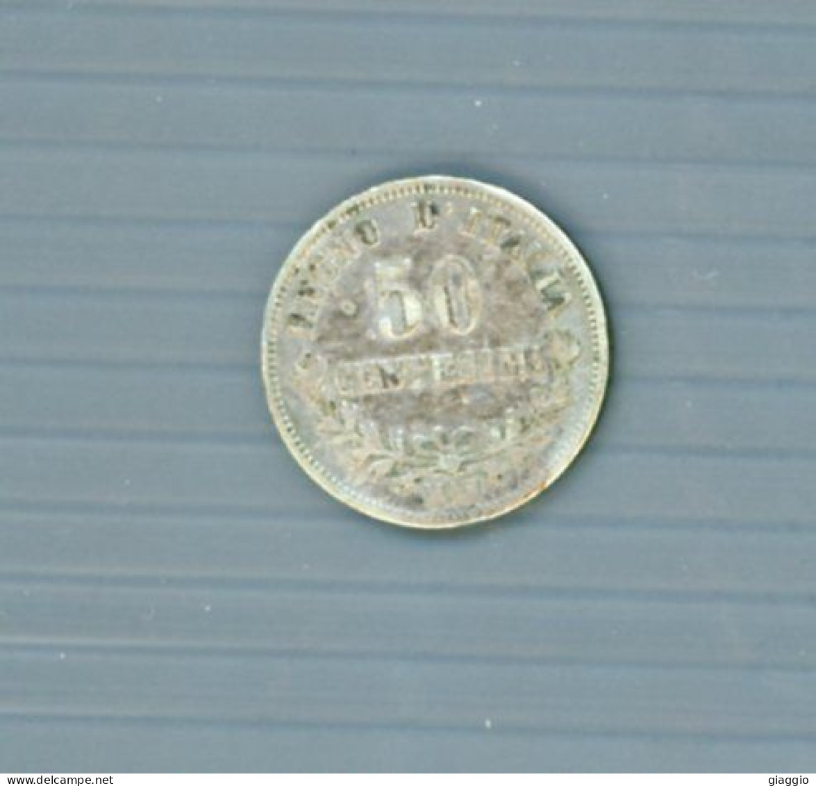°°° Moneta N. 762 - Italia Regno Vittorio Emanuele 2° 50 Centesimi 1863 Silver °°° - 1861-1878 : Victor Emmanuel II