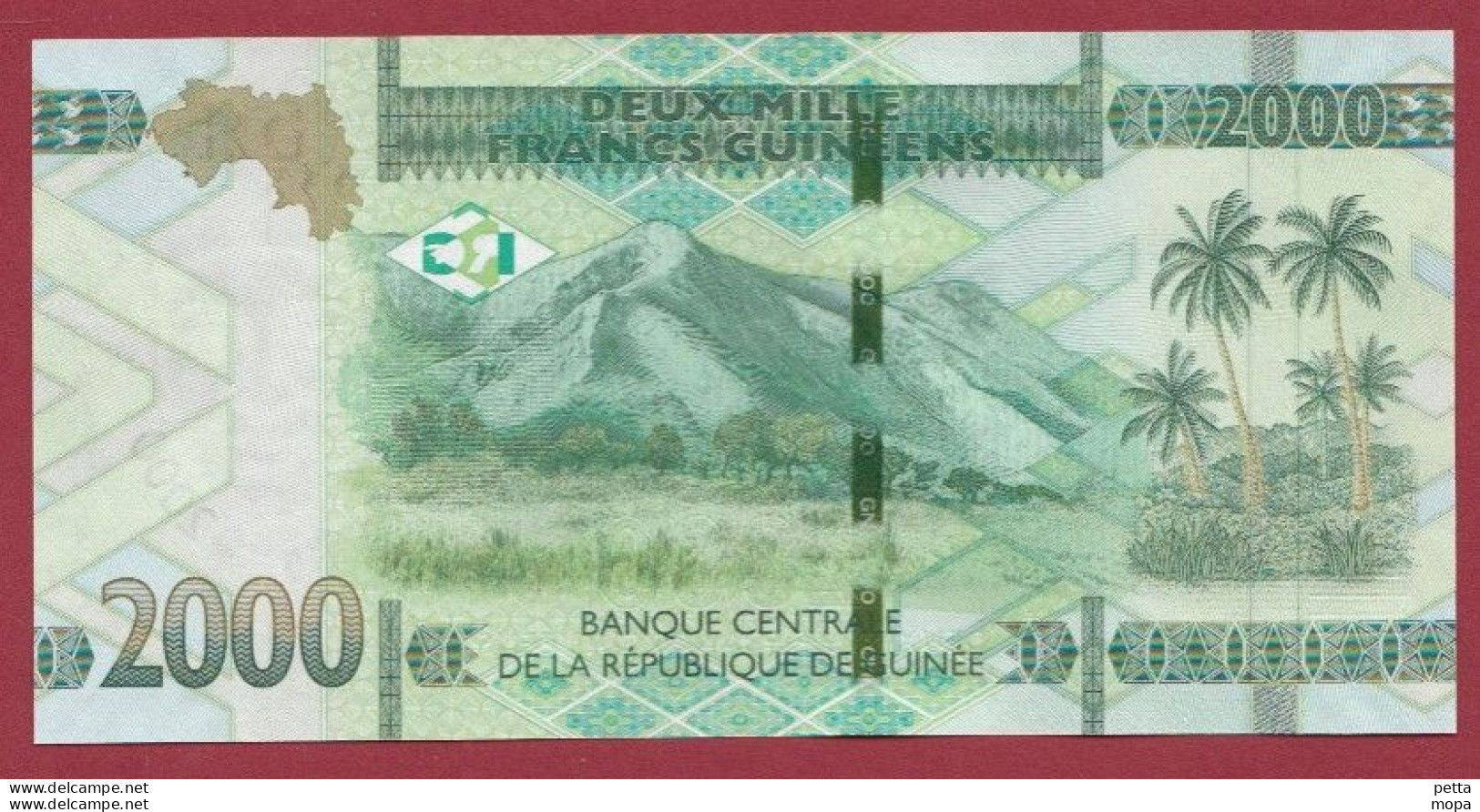 Guinée--2000 Francs --2022--UNC--(138) - Guinée