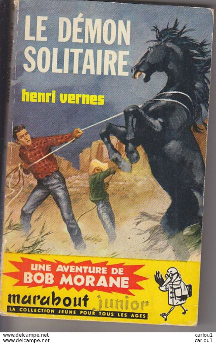 C1 Henri VERNES Bob Morane LE DEMON SOLITAIRE EO Type 2 1960 PORT INCLUS France - Aventure