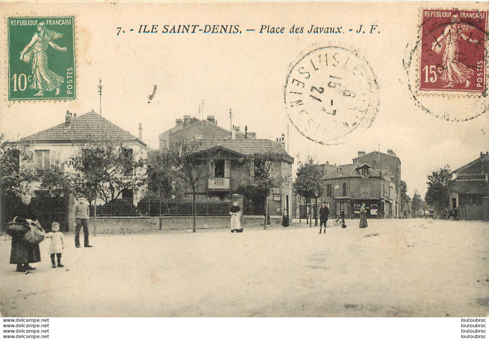 L'ILE SAINT DENIS PLACE DES JAVAUX - L'Ile Saint Denis
