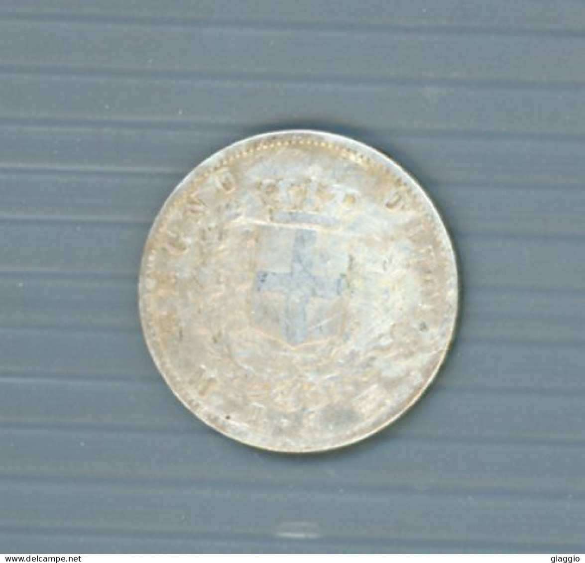°°° Moneta N. 765 - Italia Regno Vittorio Emanuele 2° Lire 1 1863 Silver °°° - 1861-1878 : Victor Emmanuel II