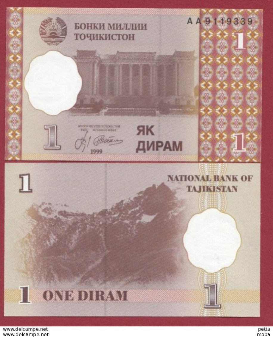 Tadjikistan -1 Diram -1999 ---UNC--(153) - Tajikistan