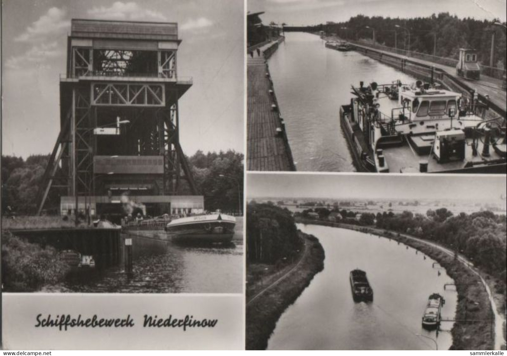 45867 - Niederfinow - Schiffshebewerk - 1985 - Eberswalde