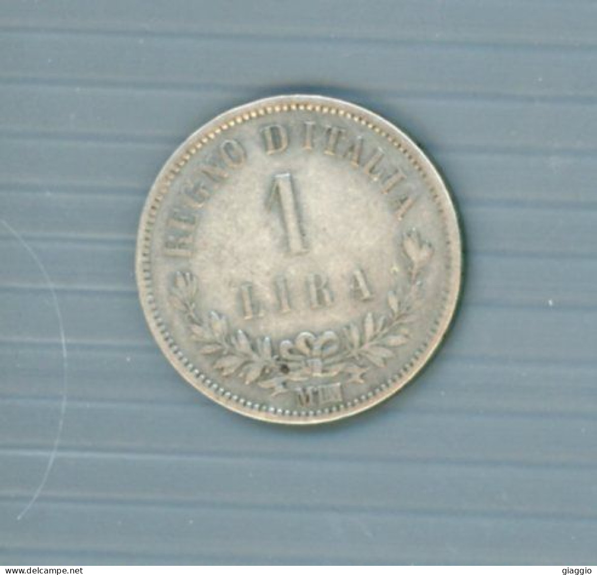 °°° Moneta N. 768 - Italia Regno Vittorio Emanuele 2° Lire 1 1863 Silver °°° - 1861-1878 : Vittoro Emanuele II