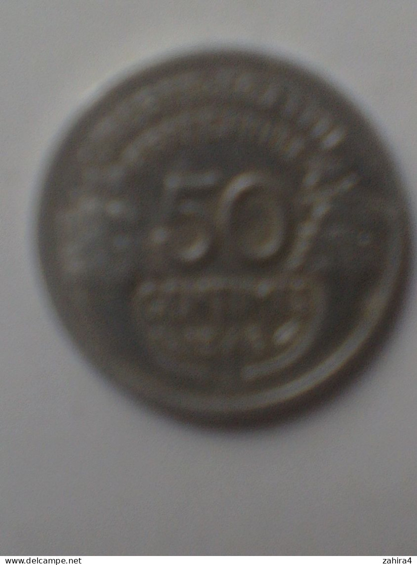 50 Centimes  1946 B  - Morlon - Alu - 50 Centimes