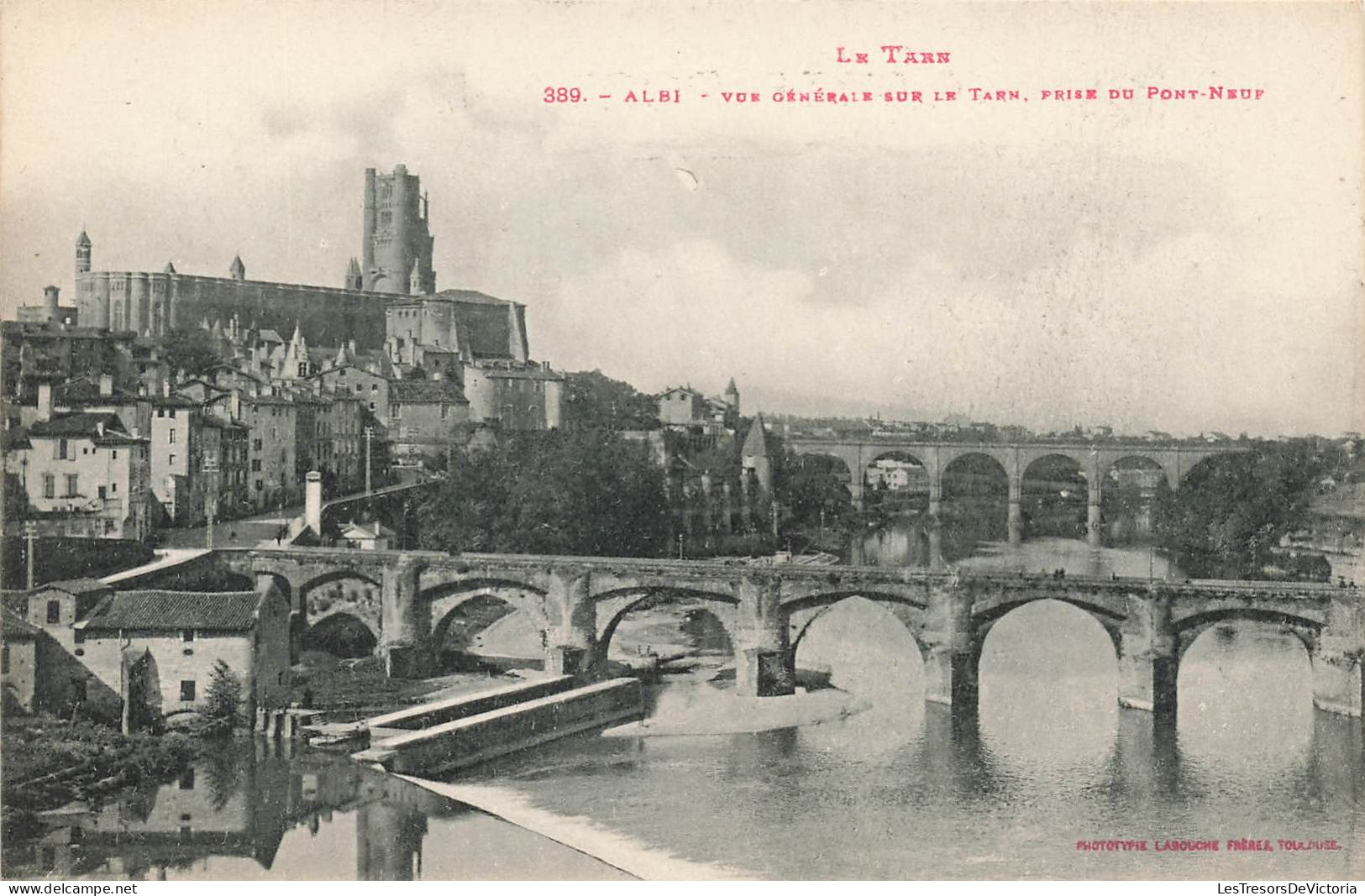 FRANCE - Le Tarn - Albi - Vue Générale Sur Le Tarn - Prise Du Pont Neuf - Carte Postale Ancienne - Albi