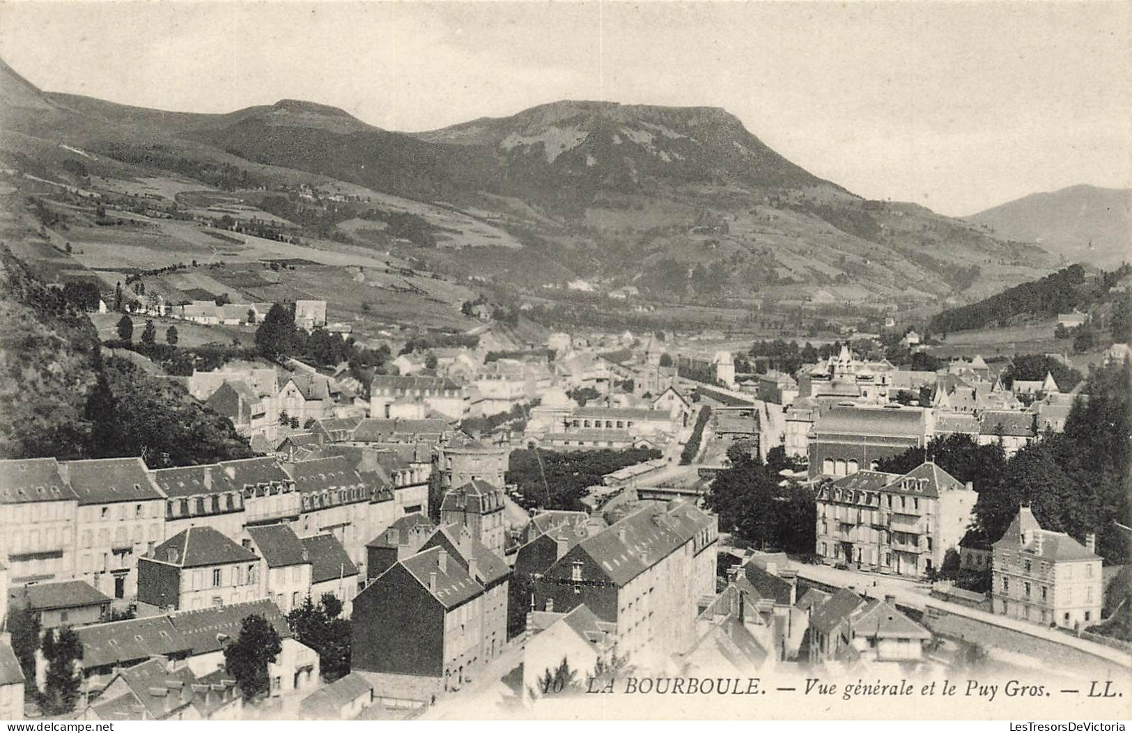 FRANCE - La Bourboule - Vue Générale Et Le Puy Gros - LL - Carte Postale Ancienne - La Bourboule