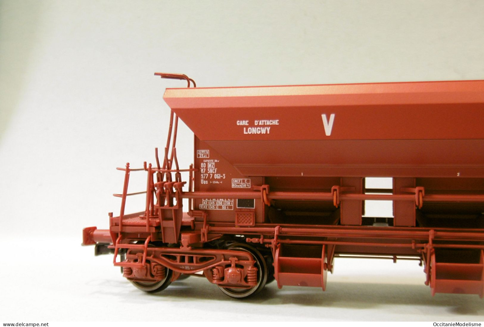 REE - Coffret 3 WAGONS TREMIES Type I Uas ep. IV SNCF réf. WB-751 Neuf NBO HO 1/87