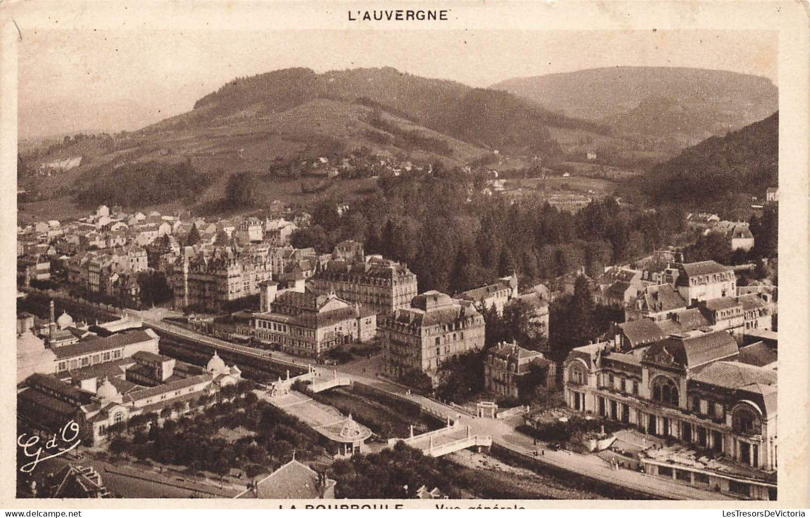 FRANCE - La Bourboule - Vue Générale - Carte Postale Ancienne - La Bourboule