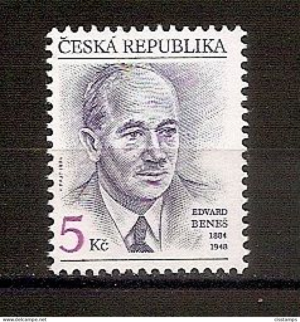 Czech Republic 1994●E. Beneš Second President● Mi38 - Unused Stamps
